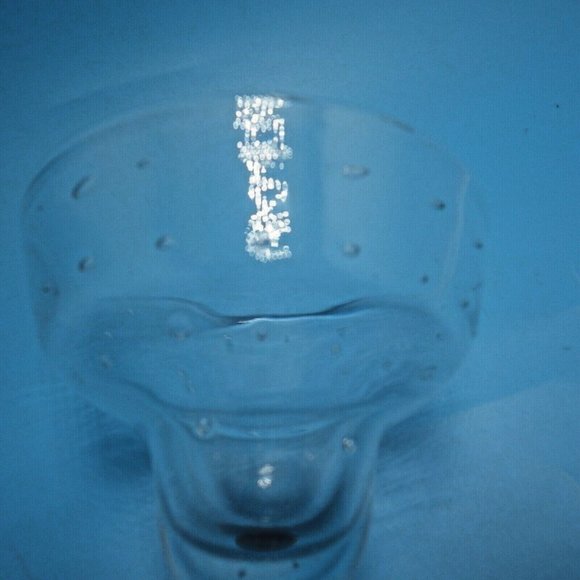 Bullicante Margarita Glass Clear Stemmed Controlled Bubbles Margaritaville 10 oz - Picture 3 of 5